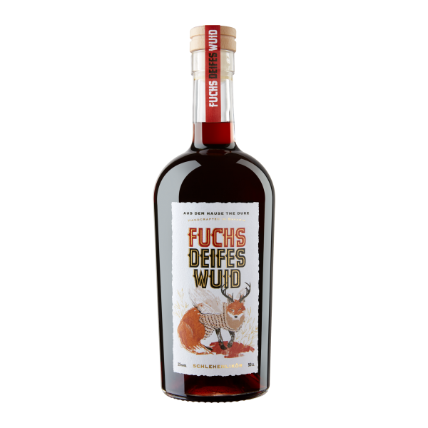 THE DUKE, FuchsDeifes Wuid, Schlehenlikör, 500 ml, 25% vol, Bio